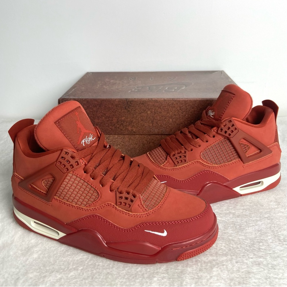 Men's Mid-Top Shoes Sneakers -Jordan 4 Retro Brick by Brick